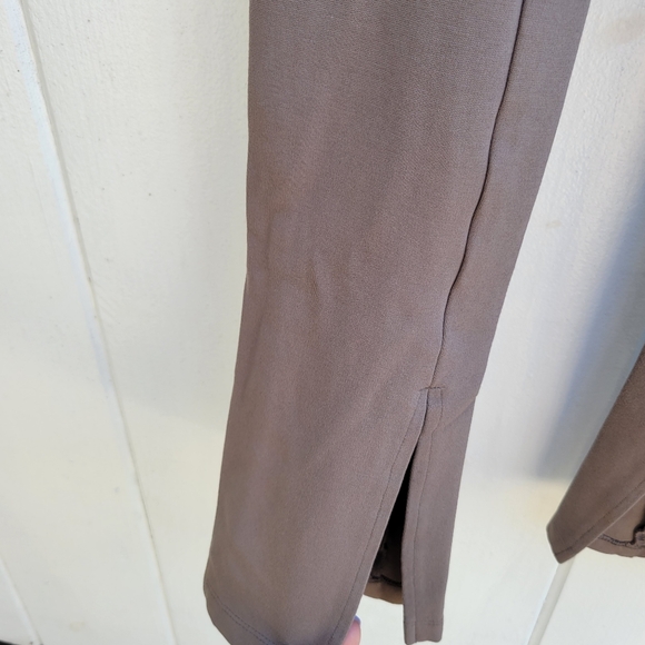 A new day Pull On Split Hem Slim Leggings Pants in Taupe XS - Picture 9 of 9